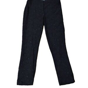 Etcetera Black Lace Trousers Woman's Size 2
